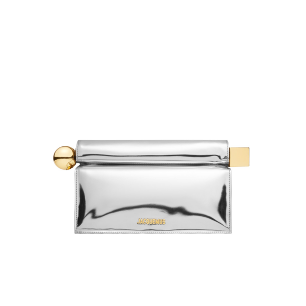 Jacquemus The Rond Carré clutch - Jacquemus Clutch Bags - Le Chiquito Style - Shop at Coveti