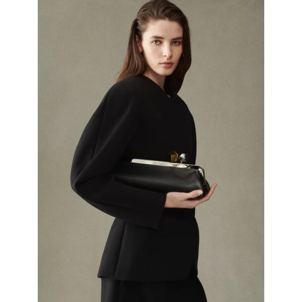 JACQUEMUS The Salon clutch, view 7