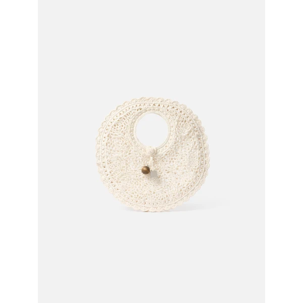 JACQUEMUS The Spiaggia Small Round Bag, view 7