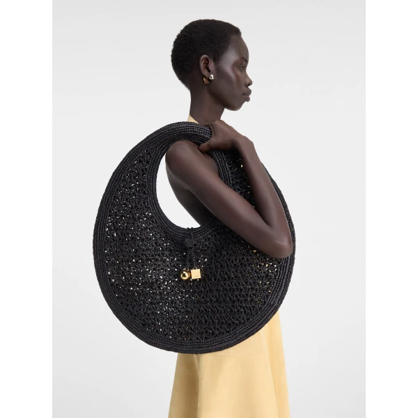 JACQUEMUS The Spiaggia round bag, view 6