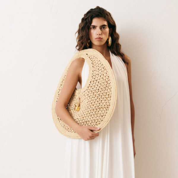 Jacquemus The Spiaggia round bag - Jacquemus Totes & Top-Handle Bags - Le Chiquito Style - Shop at Coveti