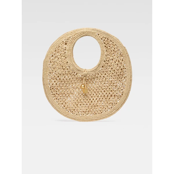 JACQUEMUS The Spiaggia round bag, view 7