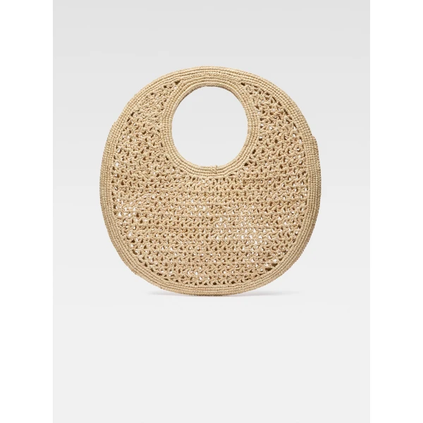 JACQUEMUS The Spiaggia round bag, view 9
