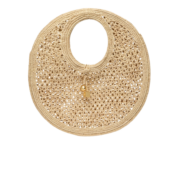 Jacquemus The Spiaggia round bag - Jacquemus Totes & Top-Handle Bags - Le Chiquito Style - Shop at Coveti