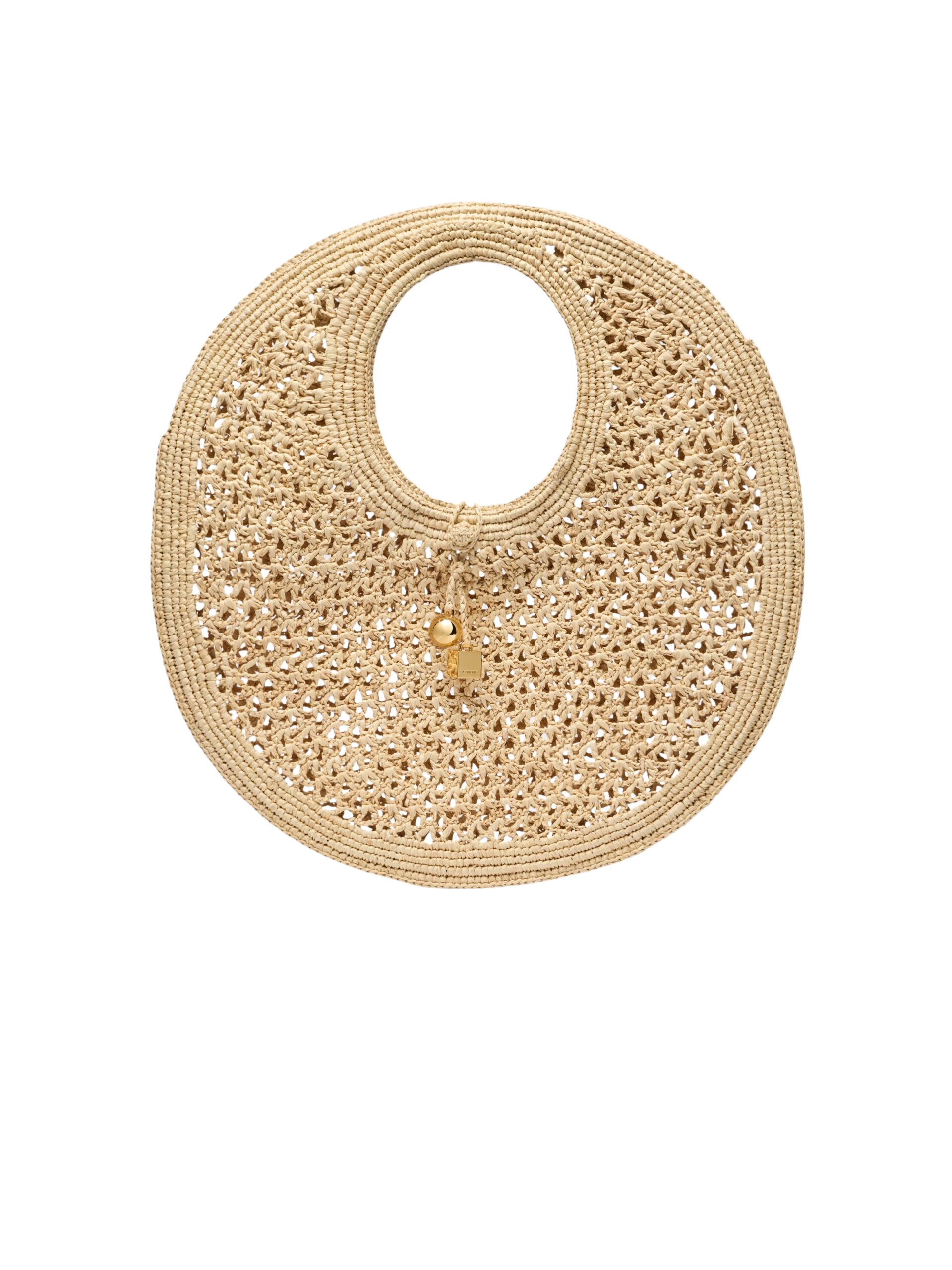 Jacquemus The Spiaggia round bag - Jacquemus Totes & Top-Handle Bags - Le Chiquito Style - Shop at Coveti