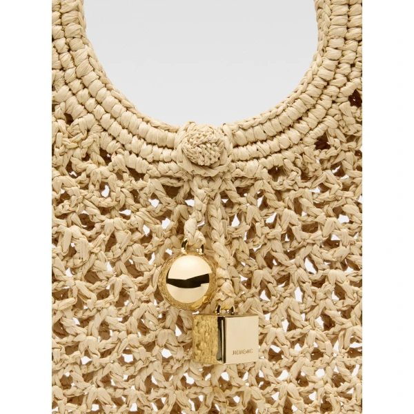 JACQUEMUS The Spiaggia small round bag, view 4