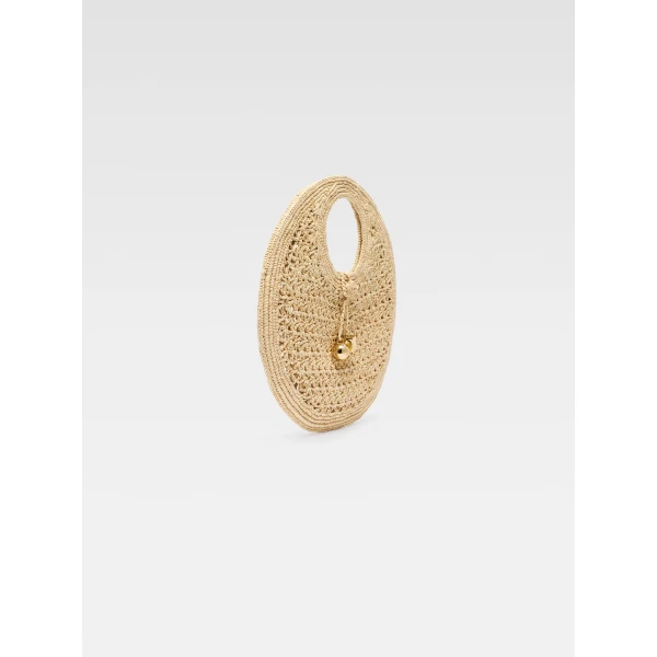 JACQUEMUS The Spiaggia small round bag, view 8
