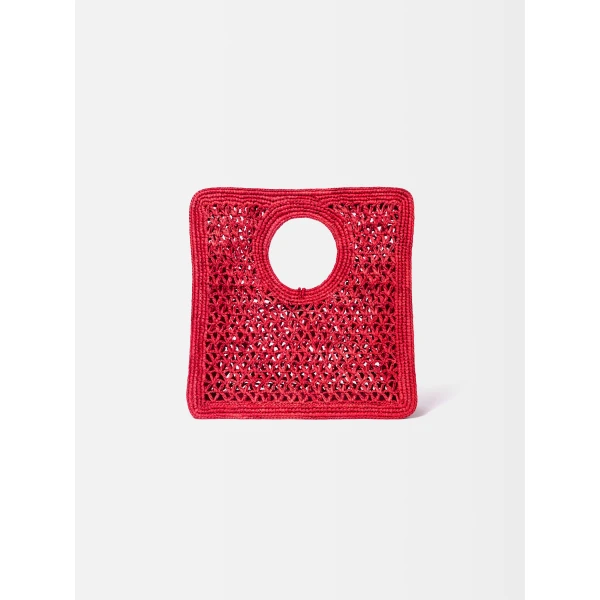 JACQUEMUS The Spiaggia small square bag, view 3
