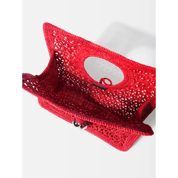 JACQUEMUS The Spiaggia small square bag, view 5