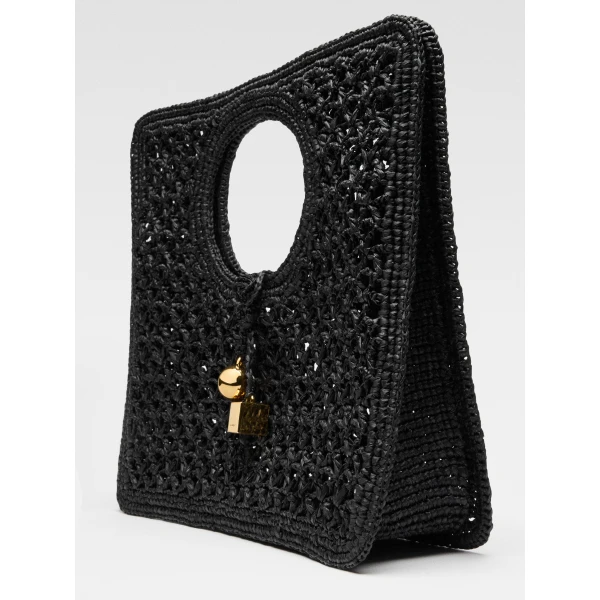 JACQUEMUS The Spiaggia small square bag, view 5