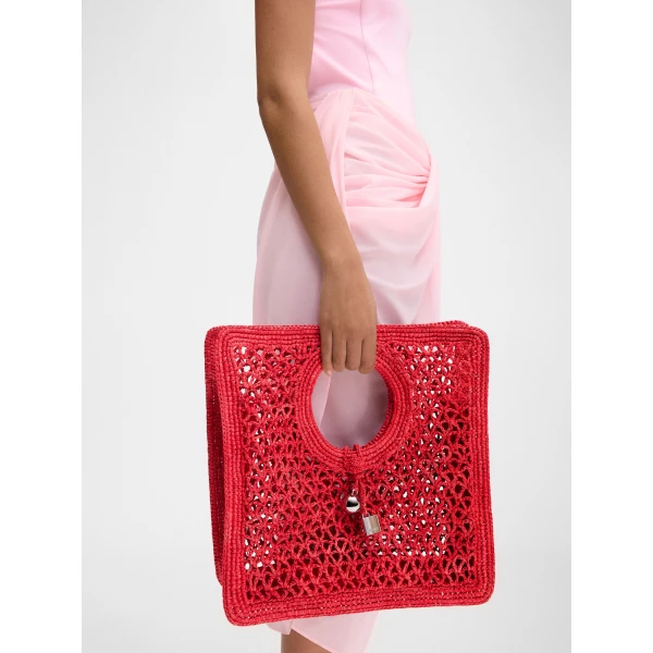 JACQUEMUS The Spiaggia small square bag, view 6