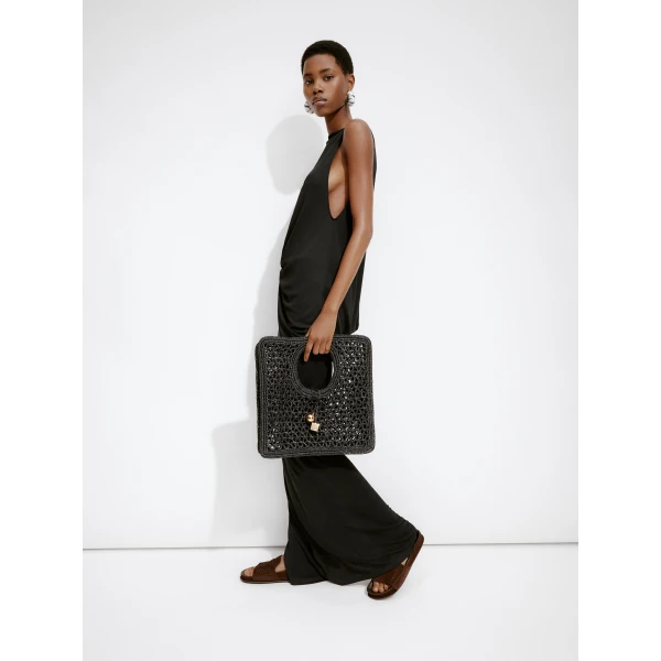 JACQUEMUS The Spiaggia small square bag, view 6