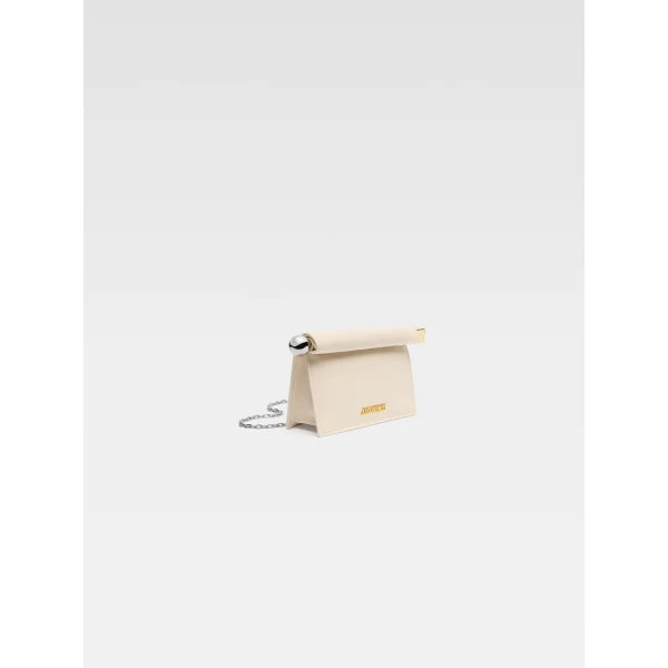 JACQUEMUS The small Rond Carré clutch, view 2