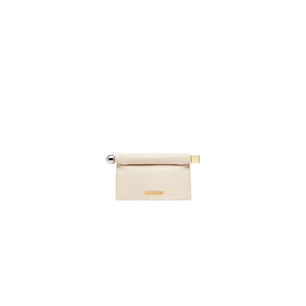Jacquemus The small Rond Carré clutch - Jacquemus Clutch Bags - Le Chiquito Style - Shop at Coveti