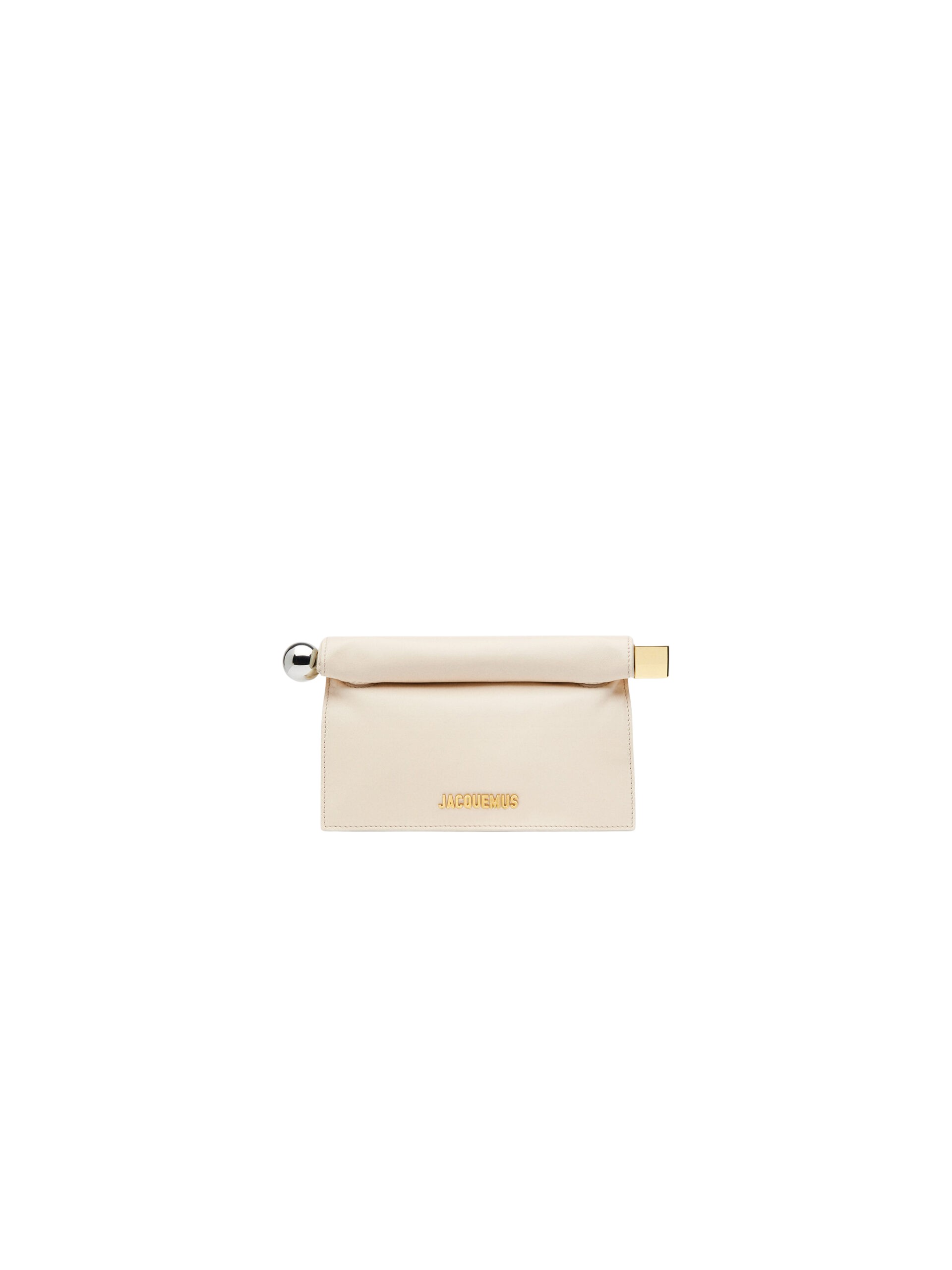 JACQUEMUS The small Rond Carré clutch