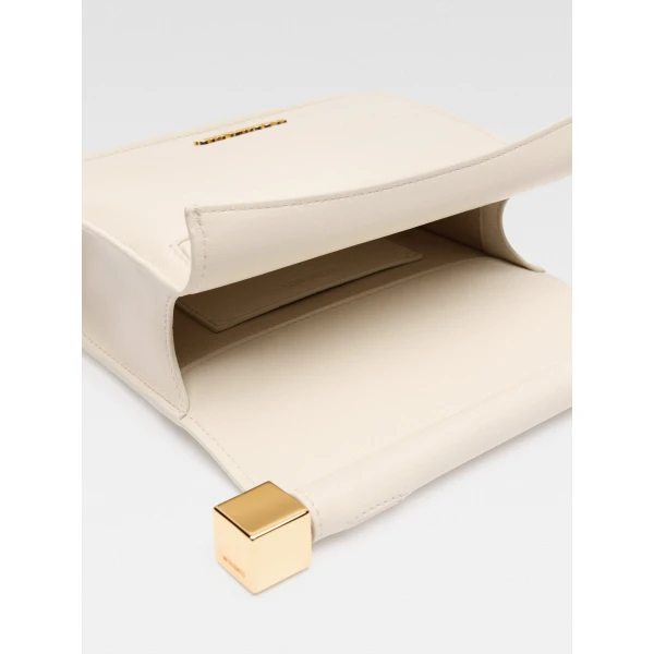 JACQUEMUS The small Rond Carré clutch, view 5