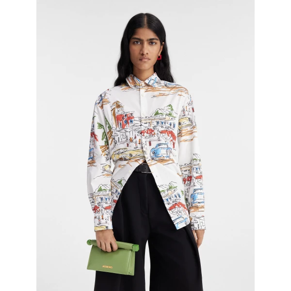 JACQUEMUS The small Rond Carré clutch, view 6