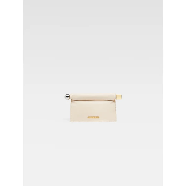 JACQUEMUS The small Rond Carré clutch, view 7