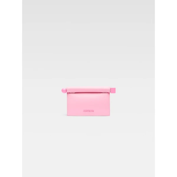 JACQUEMUS The small Rond Carré clutch, view 7