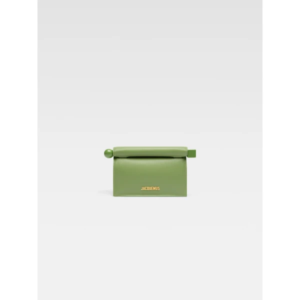 JACQUEMUS The small Rond Carré clutch, view 7