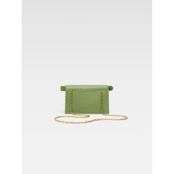 JACQUEMUS The small Rond Carré clutch, view 9