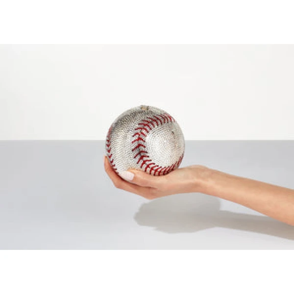 Judith Leiber Baseball Clutch - Judith Leiber Crystal Clutch - Luxury Evening Bag - Shop at Coveti