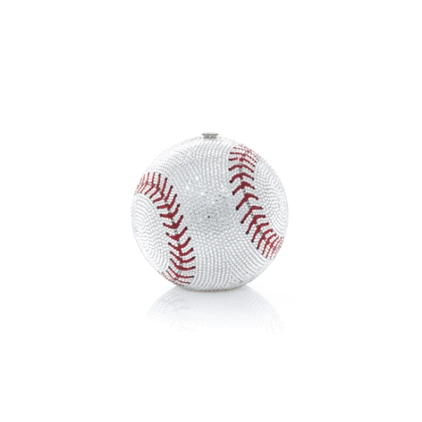 Judith Leiber Baseball Clutch - Judith Leiber Crystal Clutch - Luxury Evening Bag - Shop at Coveti