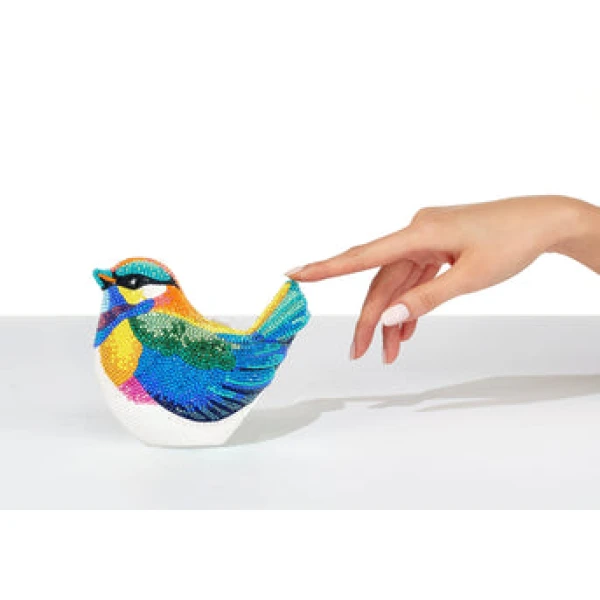Judith Leiber Bird Chickadee - Judith Leiber Crystal Clutch - Luxury Evening Bag - Shop at Coveti
