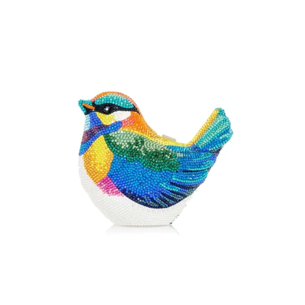 Judith Leiber Bird Chickadee - Judith Leiber Crystal Clutch - Luxury Evening Bag - Shop at Coveti