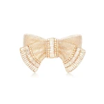 Judith Leiber Bow Deco Gems Champagne - Judith Leiber Crystal Clutch - Luxury Evening Bag - Shop at Coveti