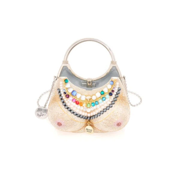Judith Leiber Bust Don't Tell Mama - Judith Leiber Crystal Clutch - Luxury Evening Bag - Shop at Coveti