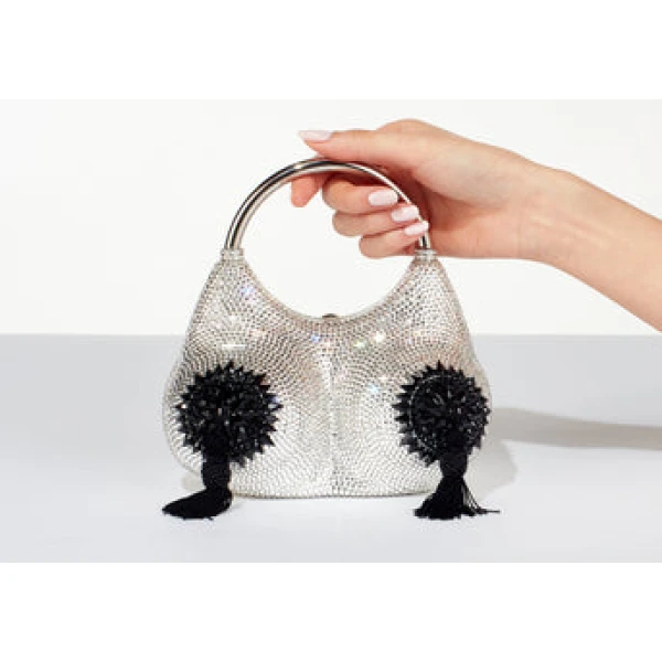 Judith Leiber Bust Pasties - Judith Leiber Crystal Clutch - Luxury Evening Bag - Shop at Coveti
