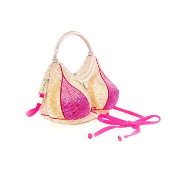 Judith Leiber Bust Pink Bikini - Judith Leiber Crystal Clutch - Luxury Evening Bag - Shop at Coveti