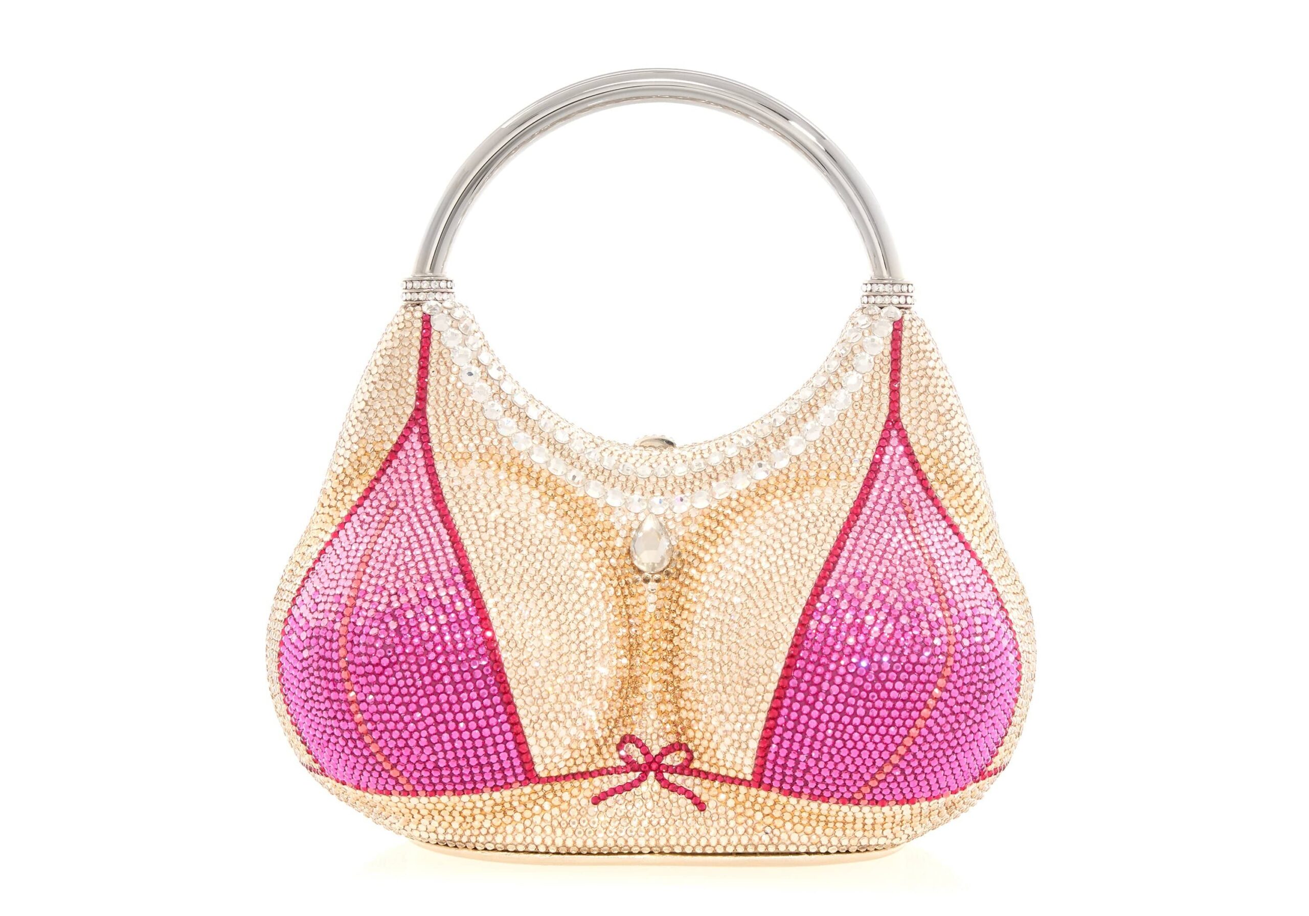 Judith Leiber Bust Pink Bikini - Judith Leiber Crystal Clutch - Luxury Evening Bag - Shop at Coveti Judith Leiber Bust Pink Bikini - Judith Leiber Crystal Clutch - Luxury Evening Bag - Shop at Coveti