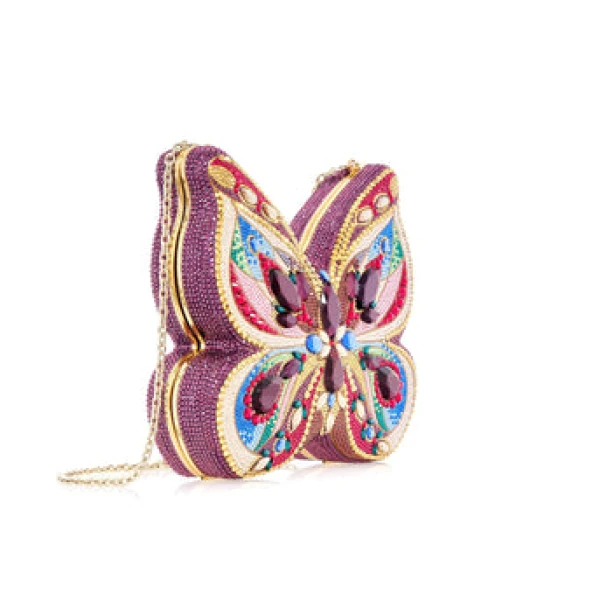 Judith Leiber Butterfly Medley - Judith Leiber Crystal Clutch - Luxury Evening Bag - Shop at Coveti