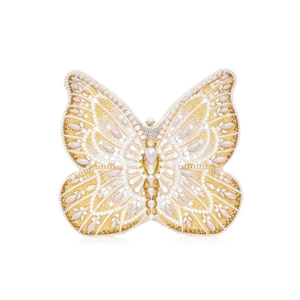 Judith Leiber Butterfly Pearly