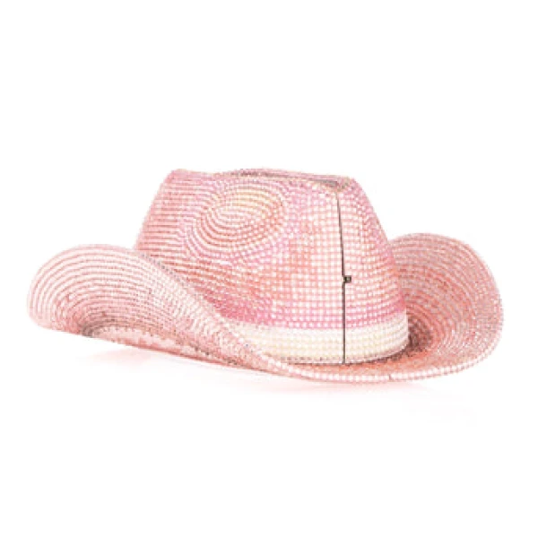 Judith Leiber Cowboy Hat Dakota Purse - Judith Leiber Crystal Clutch - Luxury Evening Bag - Shop at Coveti
