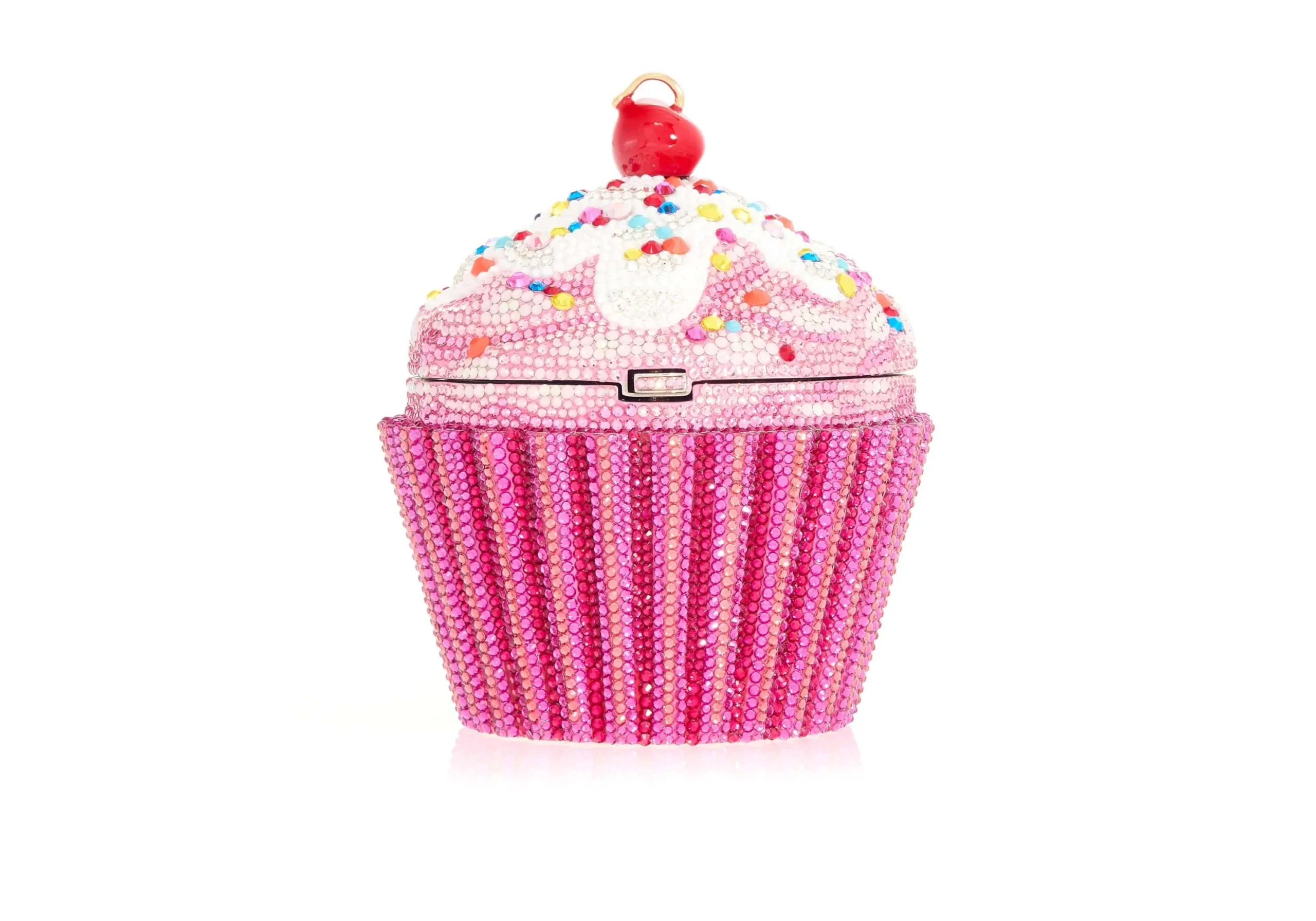Judith Leiber Cupcake Cherry - Judith Leiber Crystal Clutch - Luxury Evening Bag - Shop at Coveti Judith Leiber Cupcake Cherry - Judith Leiber Crystal Clutch - Luxury Evening Bag - Shop at Coveti