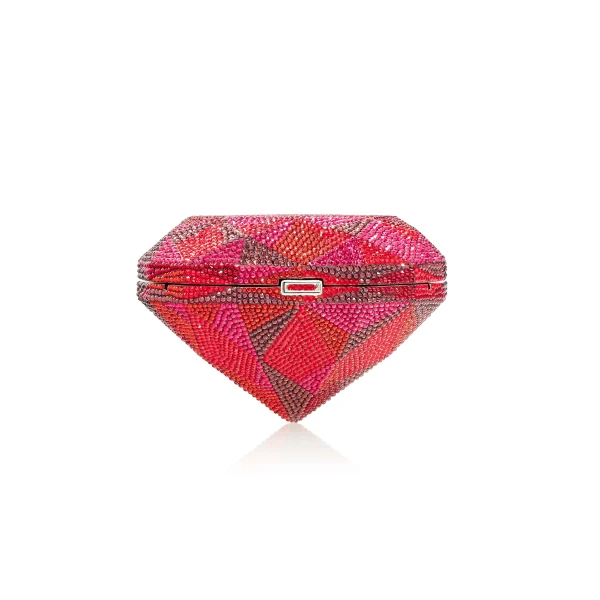Judith Leiber Designer Diamond Ruby Handbag