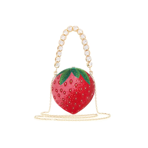 Judith Leiber Designer Strawberry Handbag