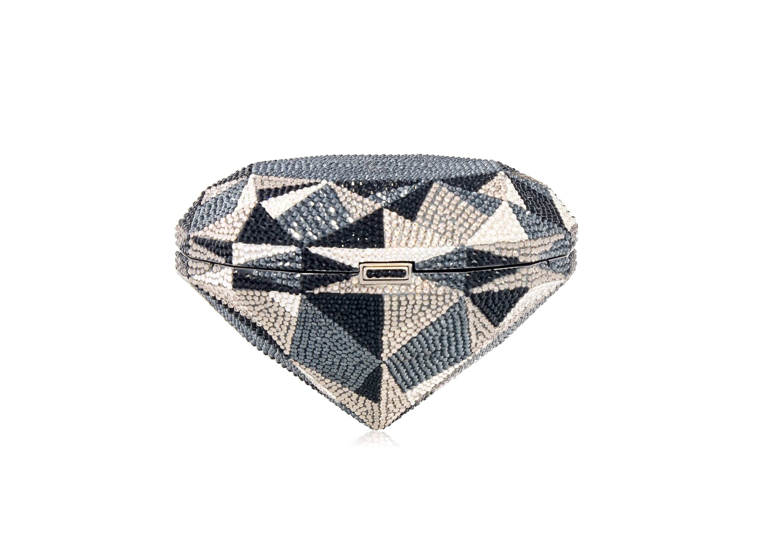 Judith Leiber Diamond Black - Judith Leiber Crystal Clutch - Luxury Evening Bag - Shop at Coveti Judith Leiber Diamond Black - Judith Leiber Crystal Clutch - Luxury Evening Bag - Shop at Coveti