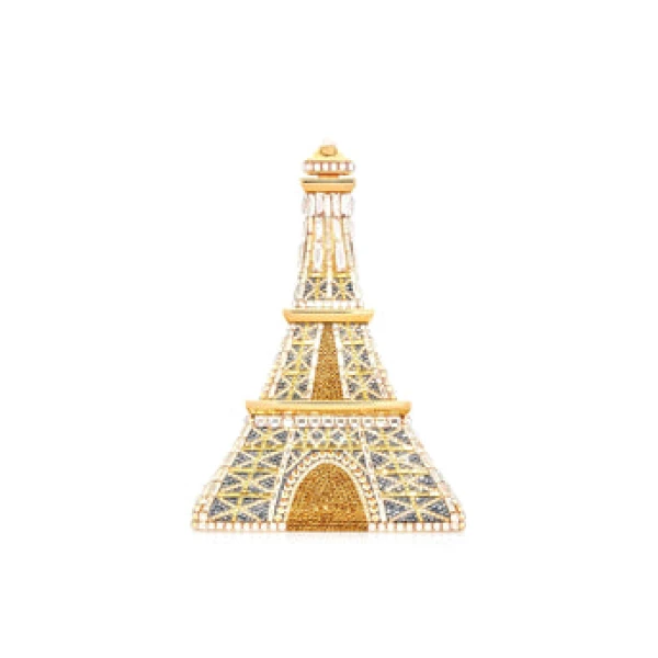 Judith Leiber Eiffel Tower Bonne Nuit - Judith Leiber Crystal Clutch - Luxury Evening Bag - Shop at Coveti