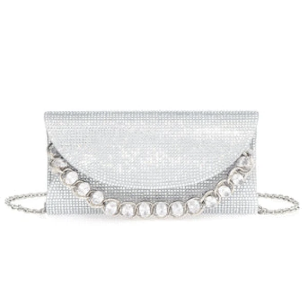 Judith Leiber Envelope Taylor Fullbead - Judith Leiber Crystal Clutch - Luxury Evening Bag - Shop at Coveti