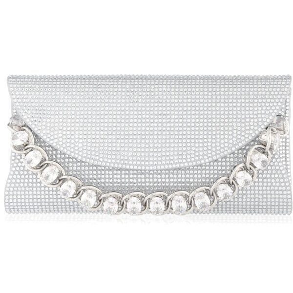Judith Leiber Envelope Taylor Fullbead - Judith Leiber Crystal Clutch - Luxury Evening Bag - Shop at Coveti