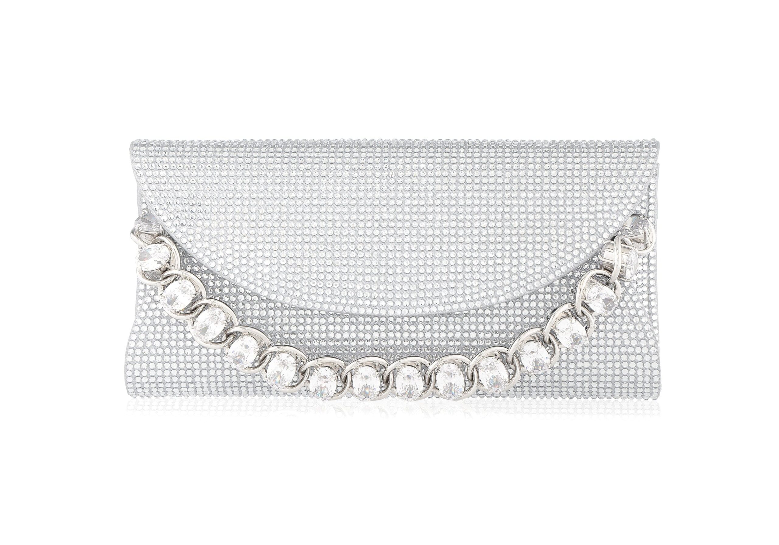 Judith Leiber Envelope Taylor Fullbead - Judith Leiber Crystal Clutch - Luxury Evening Bag - Shop at Coveti