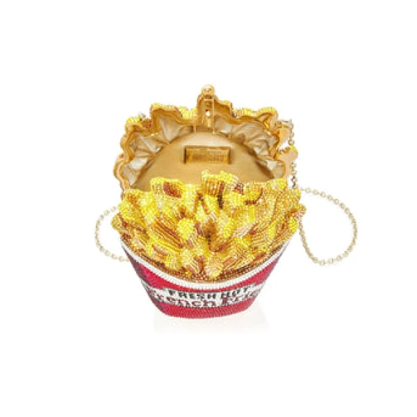 Judith Leiber French Fries Fresh And Hot - Judith Leiber Crystal Clutch - Luxury Evening Bag - Shop at Coveti