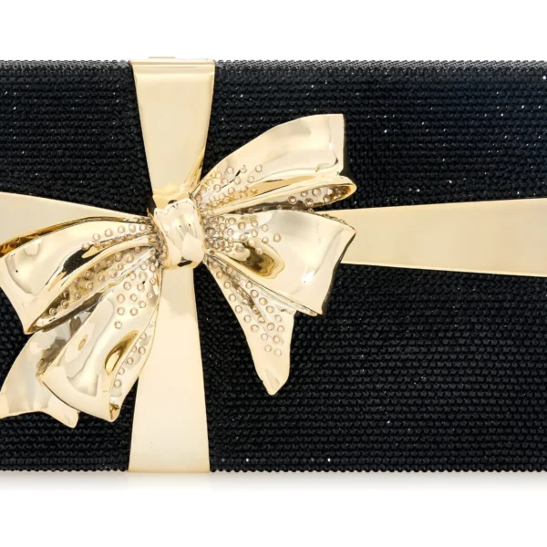 Judith Leiber Gift Box Surprise Black - Judith Leiber Crystal Clutch - Luxury Evening Bag - Shop at Coveti