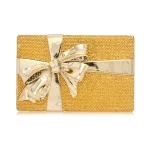 Judith Leiber Gift Box Surprise Gold - Judith Leiber Crystal Clutch - Luxury Evening Bag - Shop at Coveti