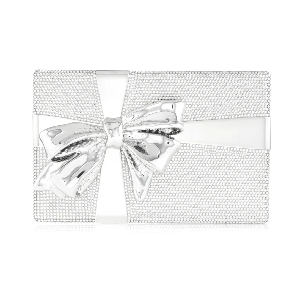 Judith Leiber Gift Box Surprise Silver