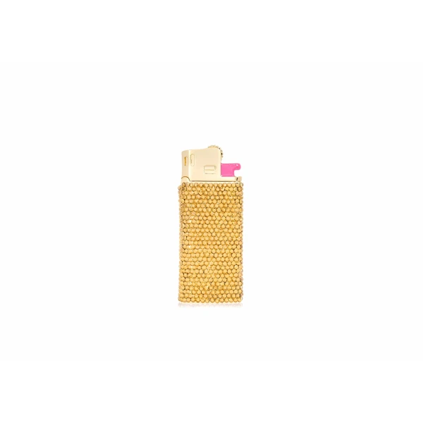 Judith Leiber Gold Flame Miniature Got A Light?
